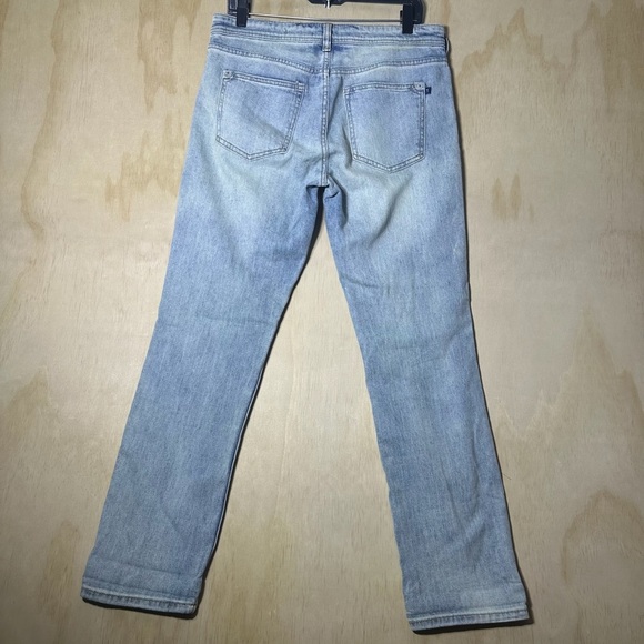 Pilcro By Anthropologie Slim Boyfriend Jeans Distressed Light Wash Size 28 - Picture 9 of 14